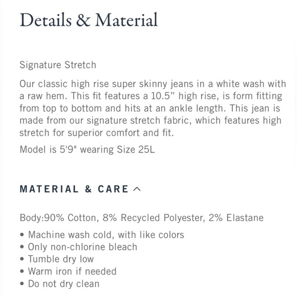 Abercrombie Curve Love Super Skinny Ankle High Rise Jeans - Picture 4 of 9